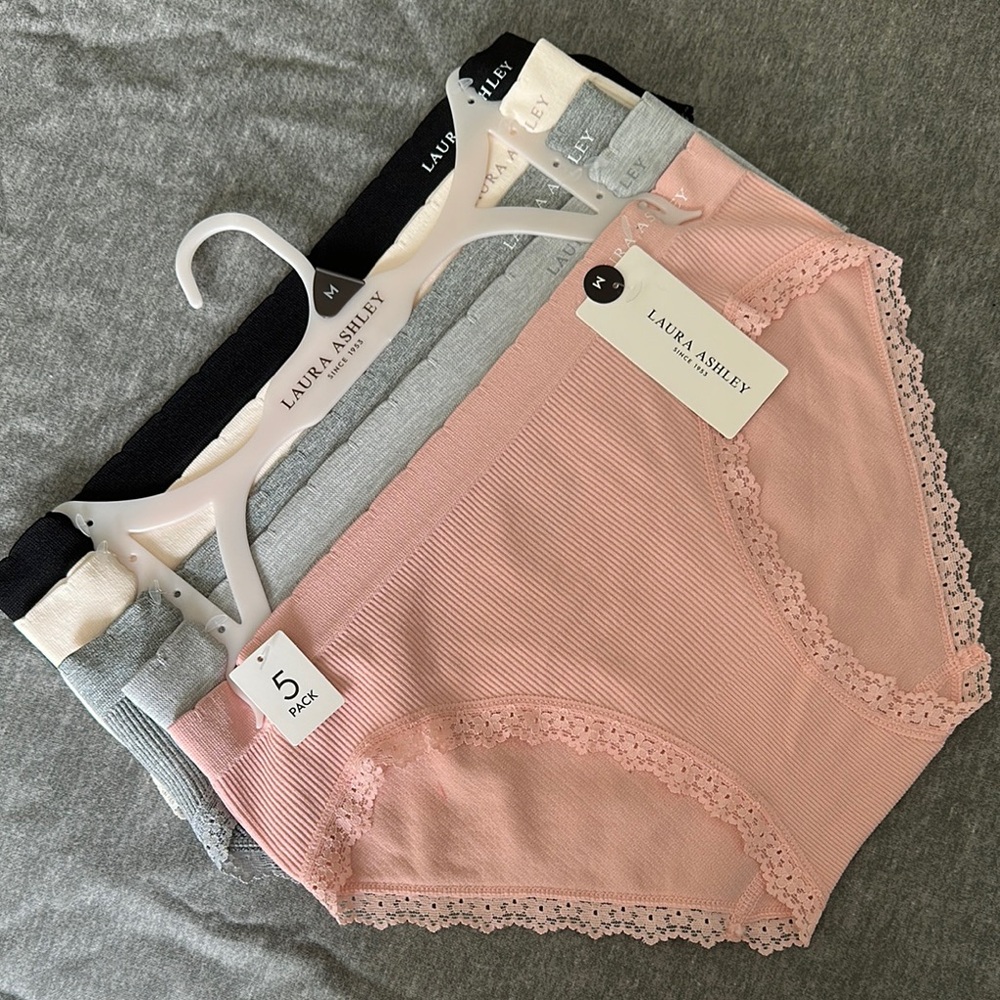 Laura Ashley Women's Panties 5-Pack